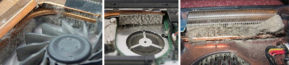 Чистка системы охлаждения ноутбука, замена термопасты в Воронеже