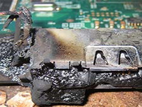 Перепайка разьема питания в ноутбуке Воронеж